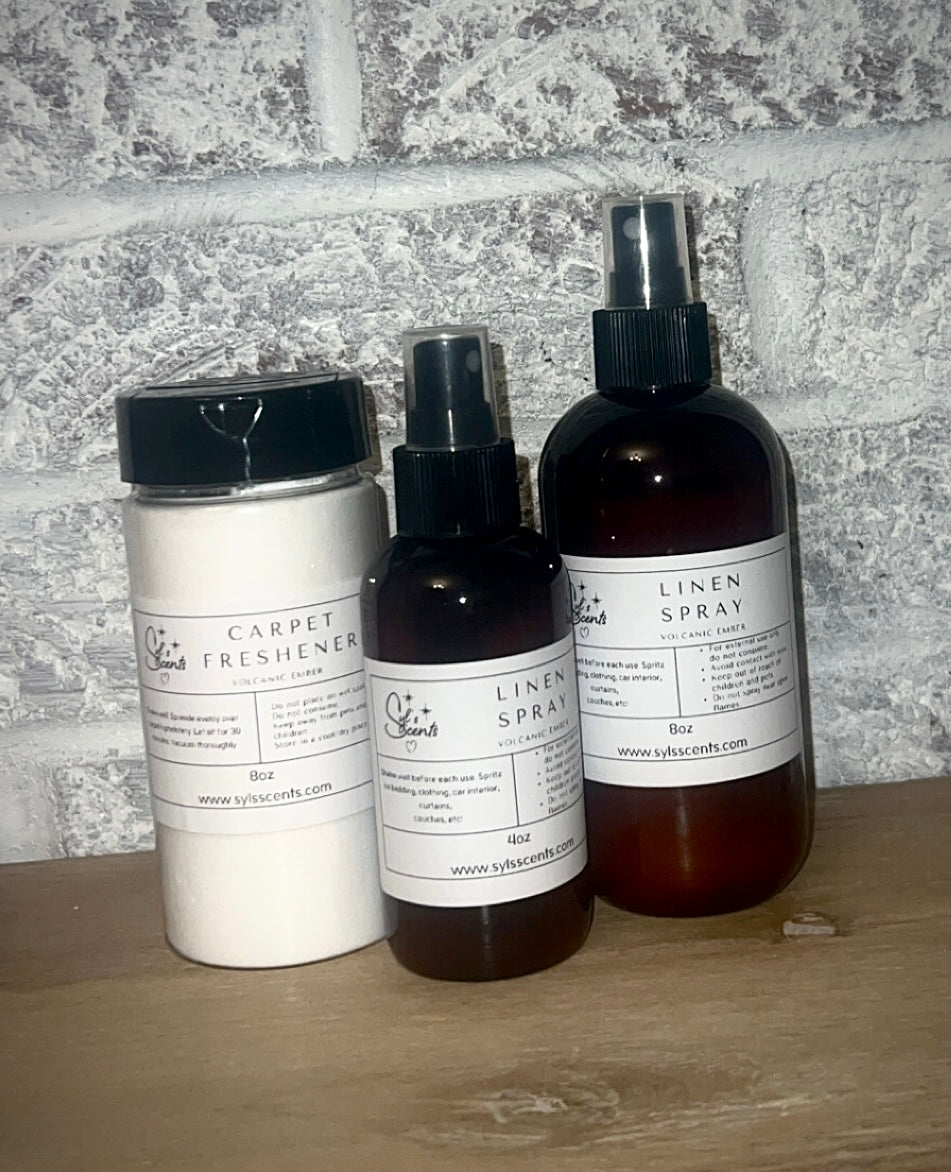 Linen Spray and Carpet Freshener Bundle
