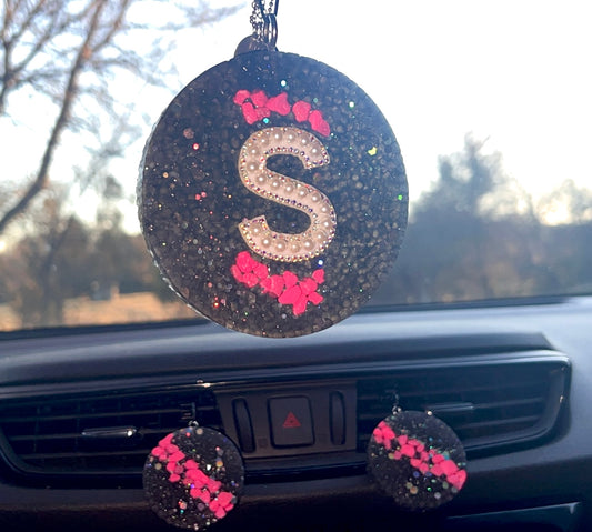 Personalized Letter Car Freshie